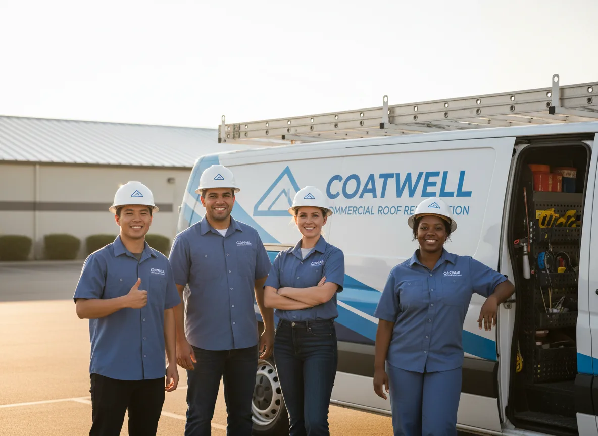 Commercial roof coating company in Washington, IL